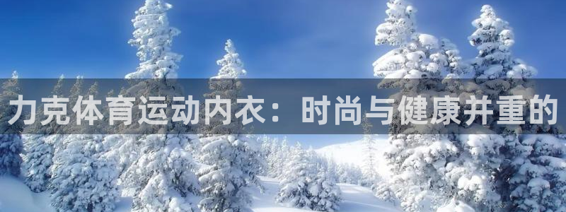关键词：力克体育运动内衣：时尚与健康并重的